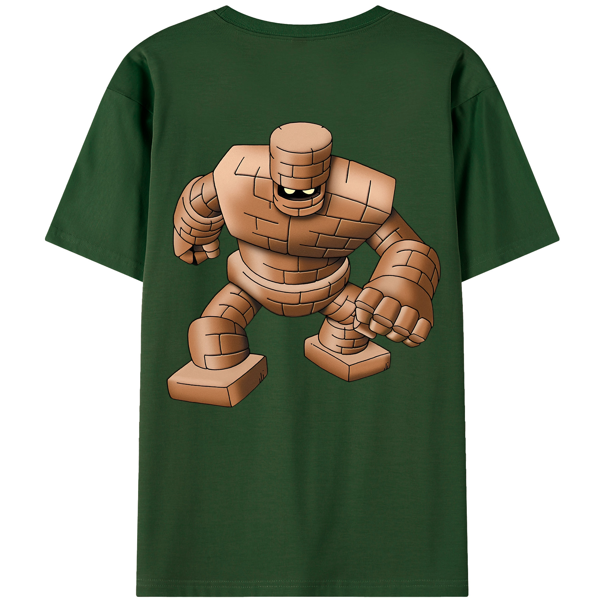（画像用） ドラゴンクエスト Doragon Kuesuto Dragon Quest 綿100％半袖Tシャツ（背面プリント）